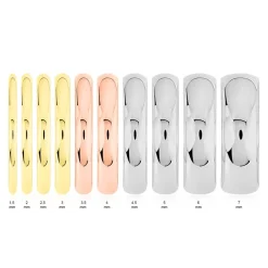 Alliance Aphroditia Ruban Plat Or Blanc