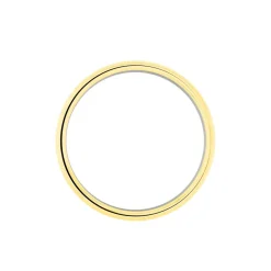 Alliance Carme Ruban Plat Or Blanc