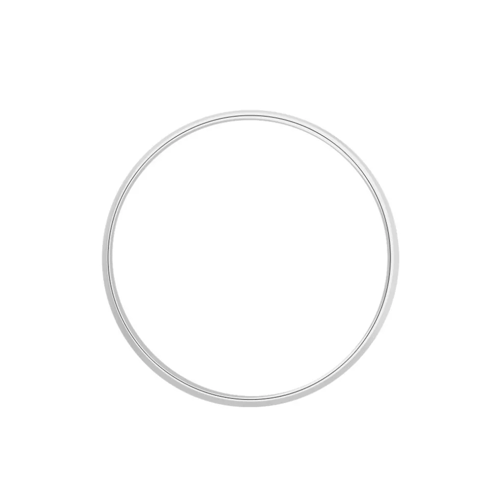 Alliance Celestyn Demi Jonc Classique Palladium Blanc