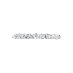 Alliance Eloisa Or Blanc Diamant Synthetique