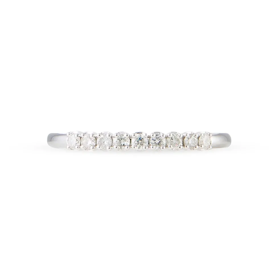 Alliance Eloise Or Blanc Diamant