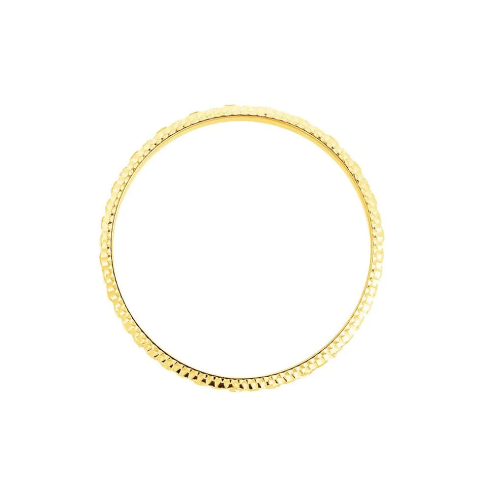 Alliance Fantaisie Diamantee Ruban Plat Or Jaune