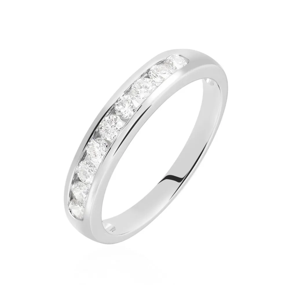Alliance Giulia Or Blanc Diamant
