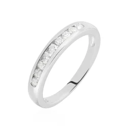 Alliance Giulia Or Blanc Diamant
