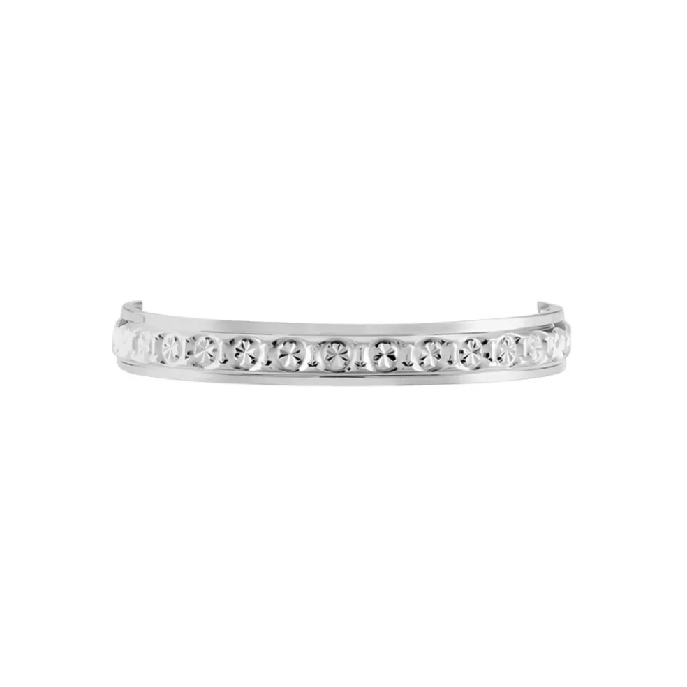Alliance Heldea Ruban Plat Or Blanc