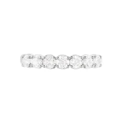 Alliance Hera Or Blanc Diamant