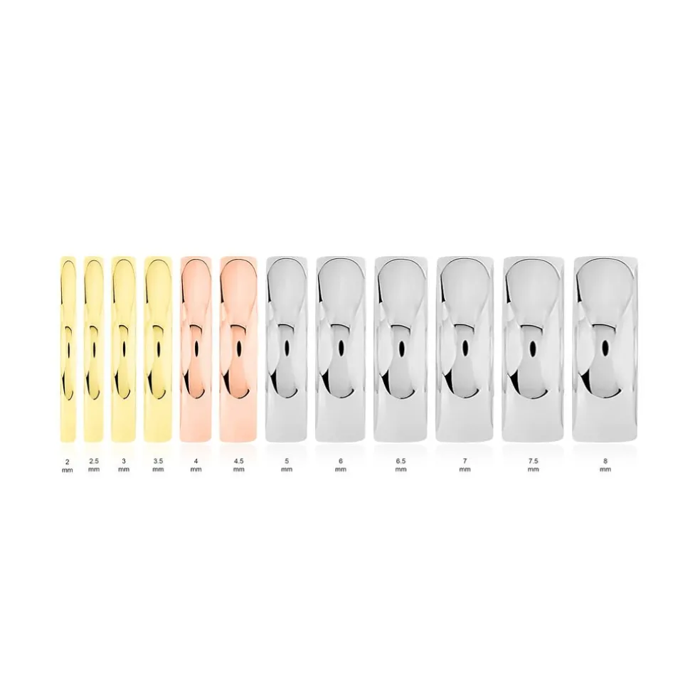 Alliance Julie Ruban Classique Platine Blanc