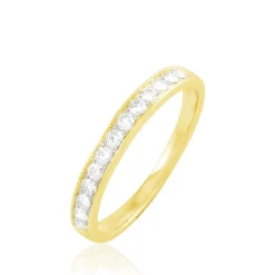 Alliance Juliette Or Jaune Diamant
