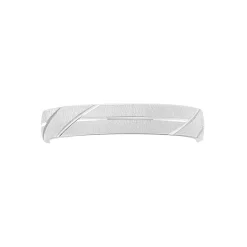Alliance Lauria Ruban Plat Argent Blanc
