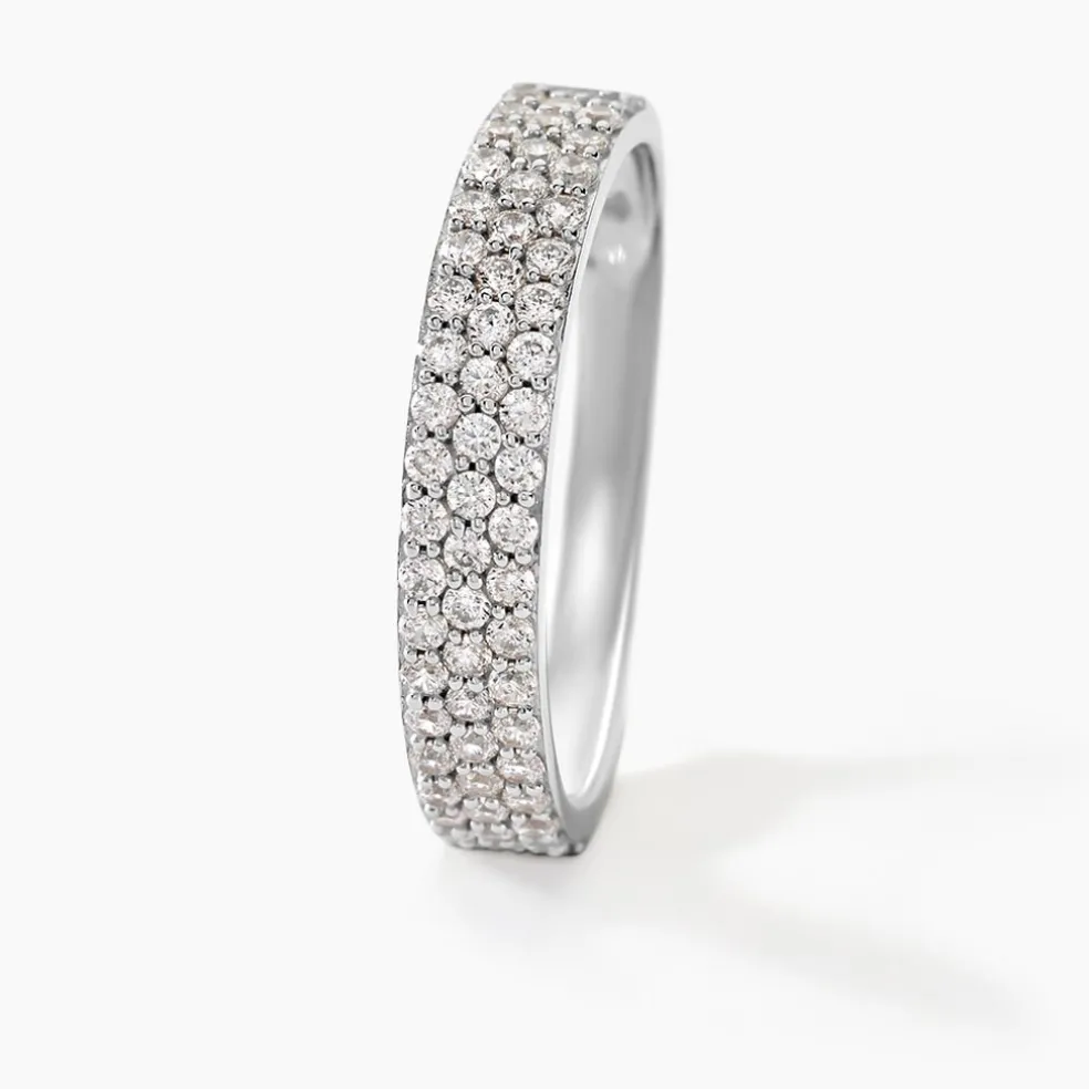 Alliance Lison Or Blanc Oxyde De Zirconium