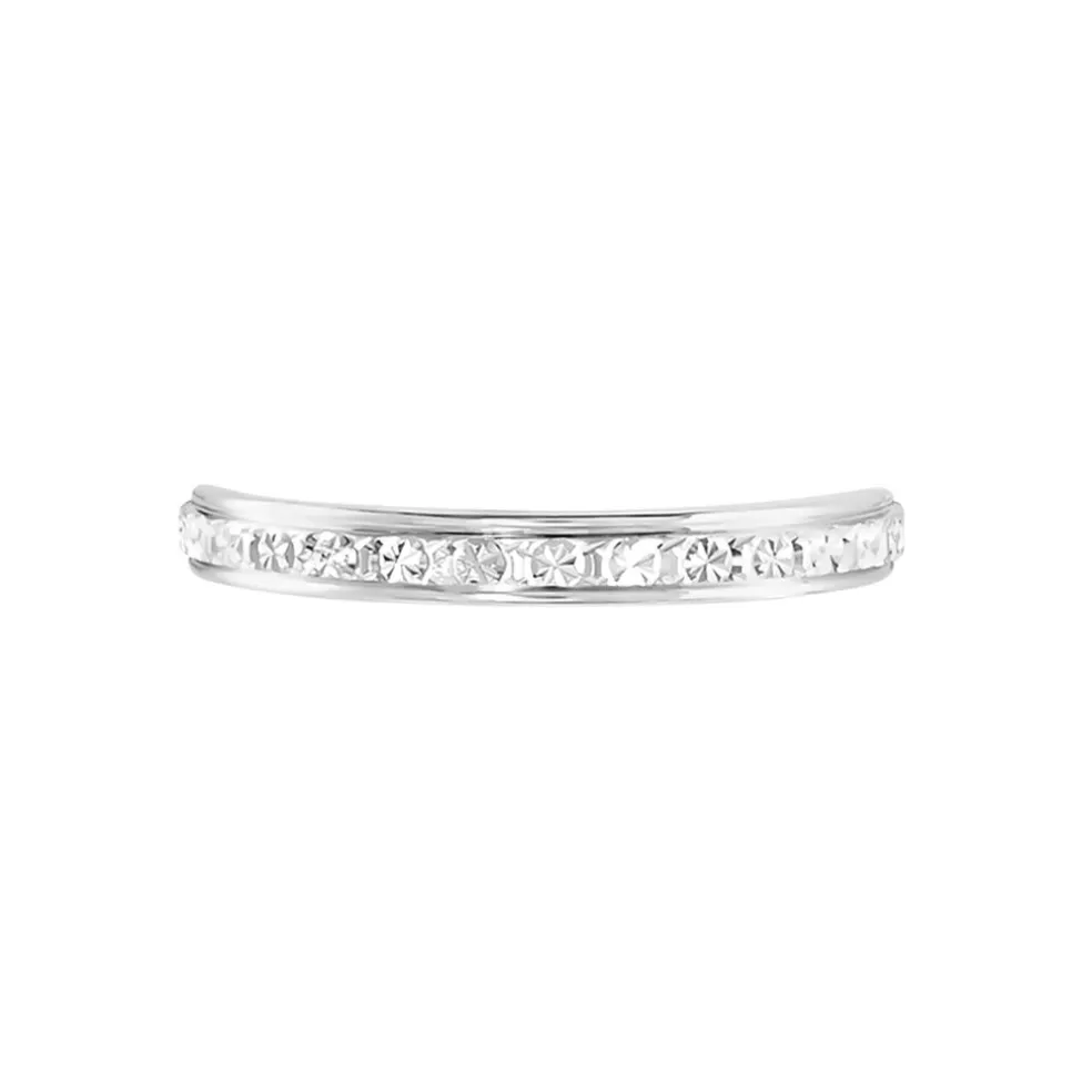 Alliance Marine Ruban Plat Or Blanc