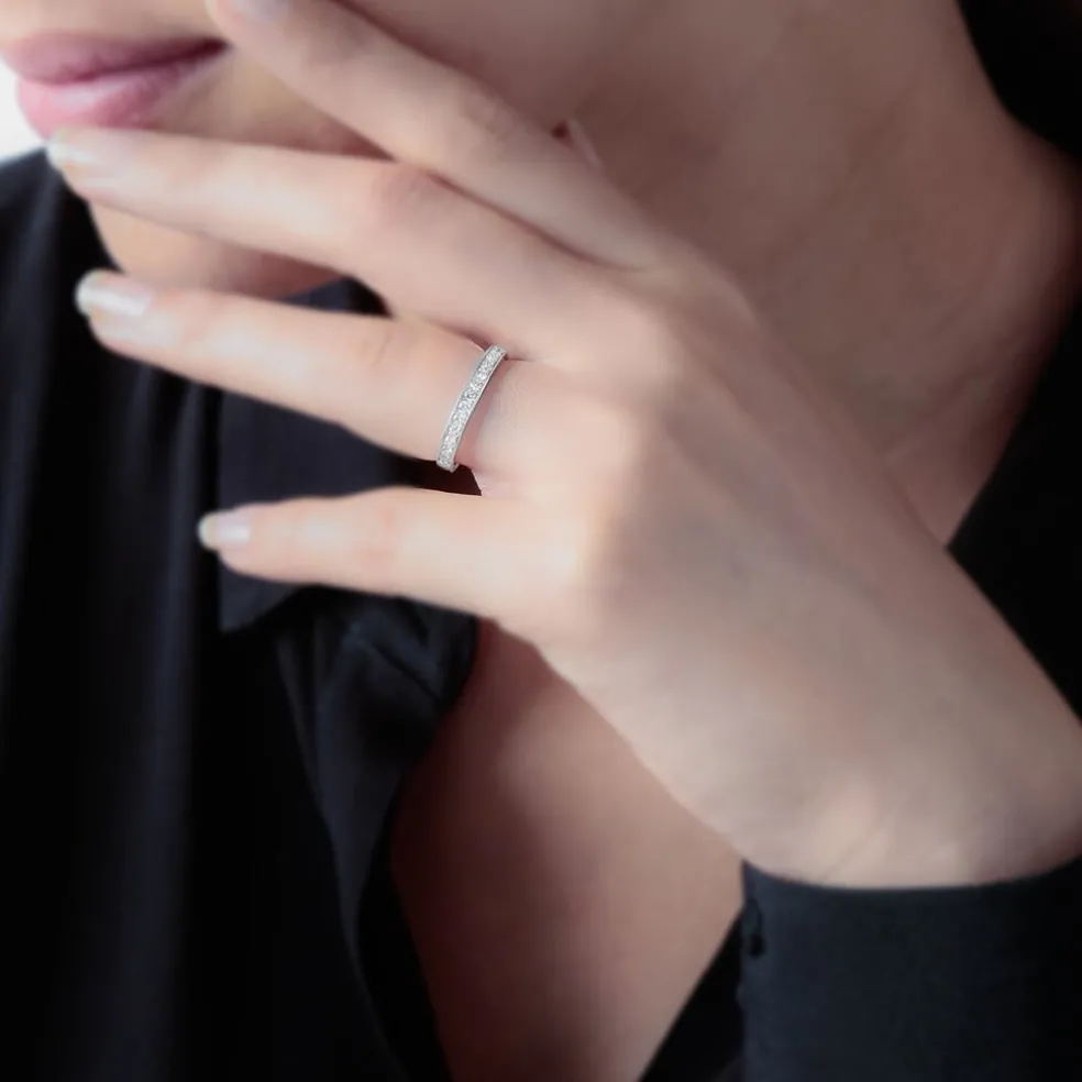Alliance Rhea Or Blanc Diamant