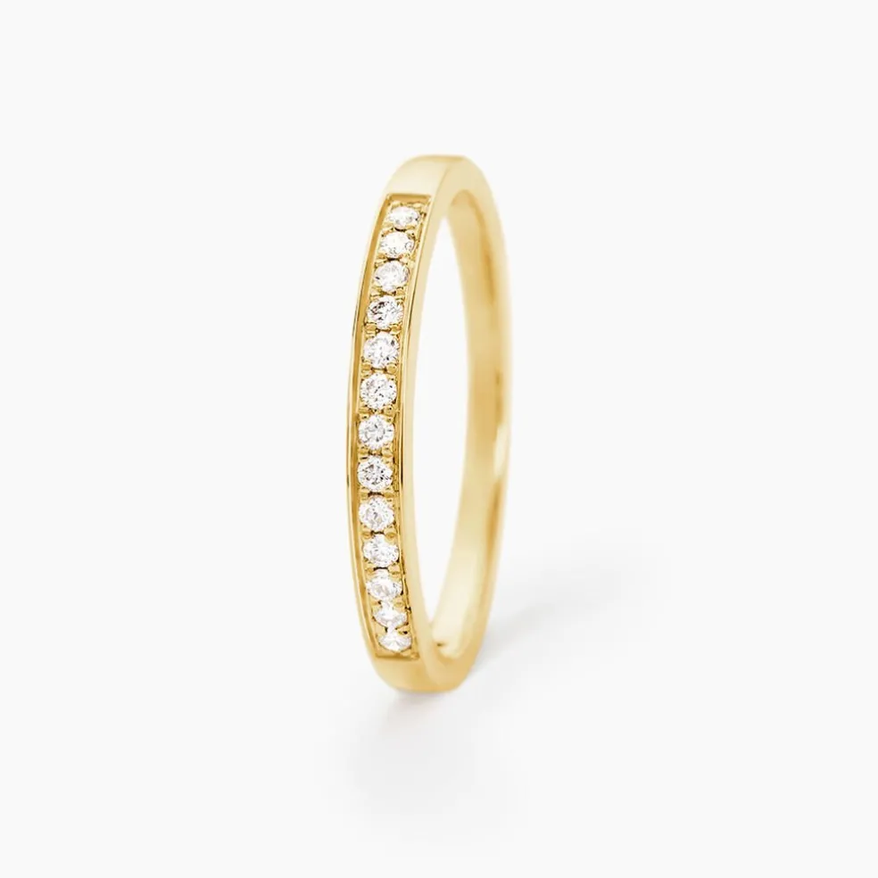 Alliance Rhea Or Jaune Diamant