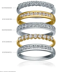 Alliance Rhea Or Jaune Diamant