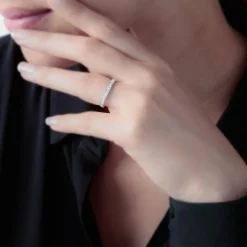 Alliance Rhea Or Rose Diamant