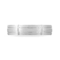 Alliance Sidaine Ruban Plat Or Blanc