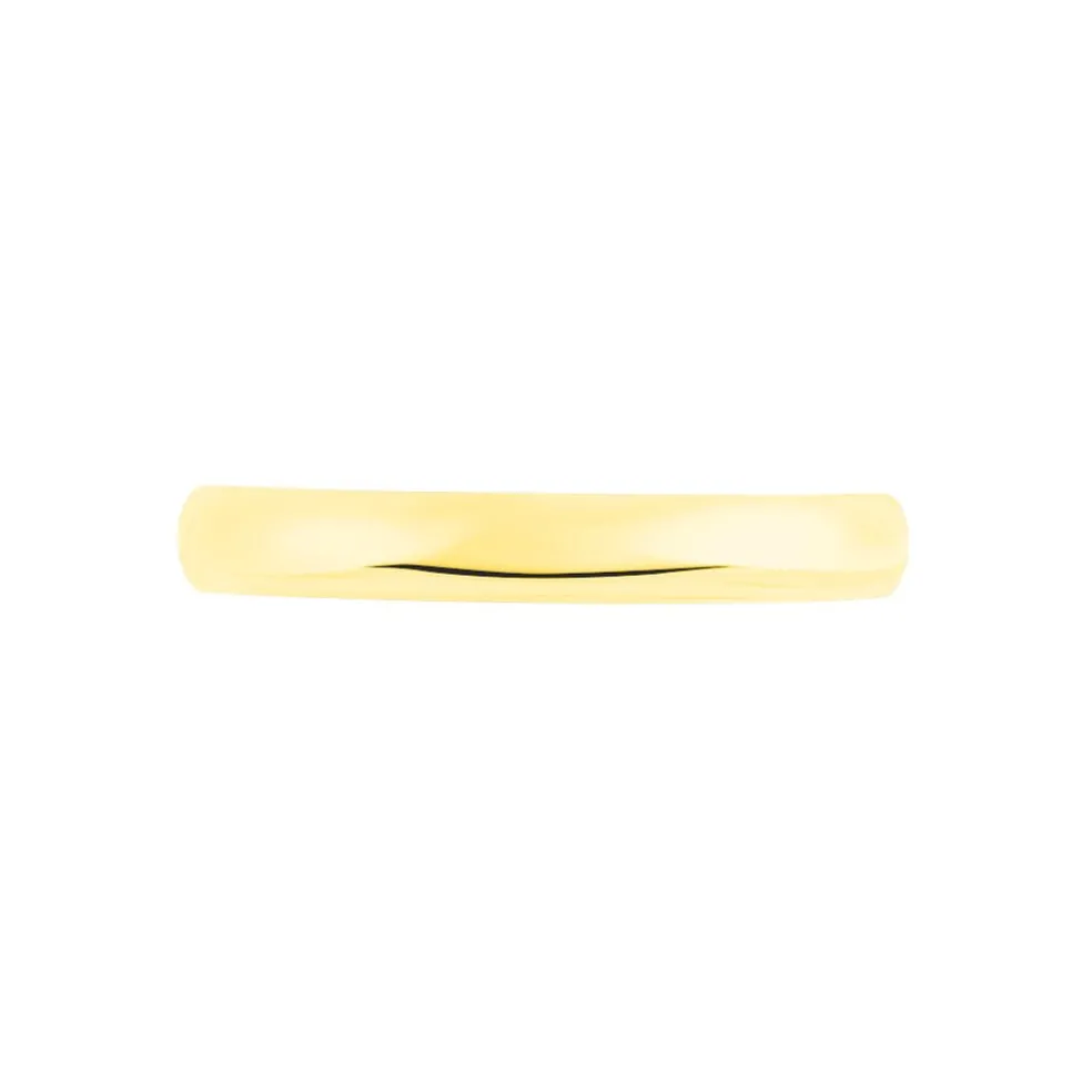 Alliance Sonia Demi Jonc Confort Or Jaune