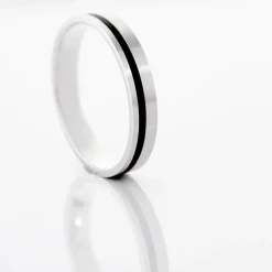 Alliance Telio Ruban Plat Or Blanc