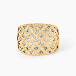 Bague Adonijah Or Bicolore
