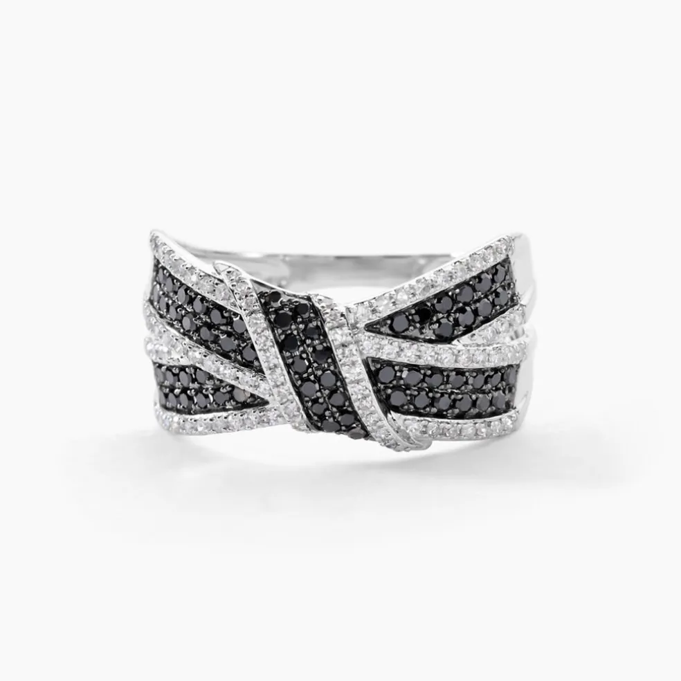 Bague Agnes Or Blanc Diamant