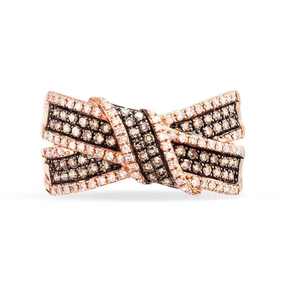 Bague Agnes Or Rose Diamant
