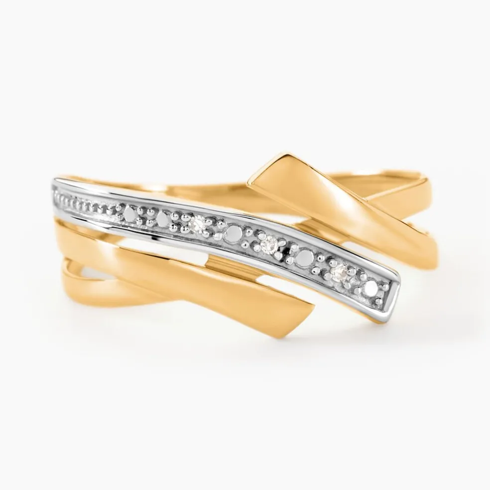 Bague Ainhoa Or Jaune Diamant