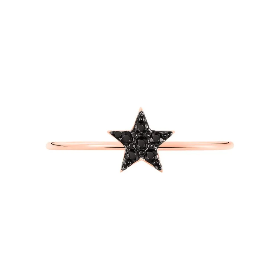 Bague Aliciana Argent Rose Oxyde De Zirconium