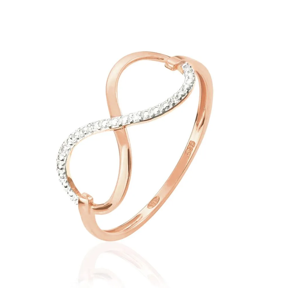 Bague Anais Or Rose Diamant