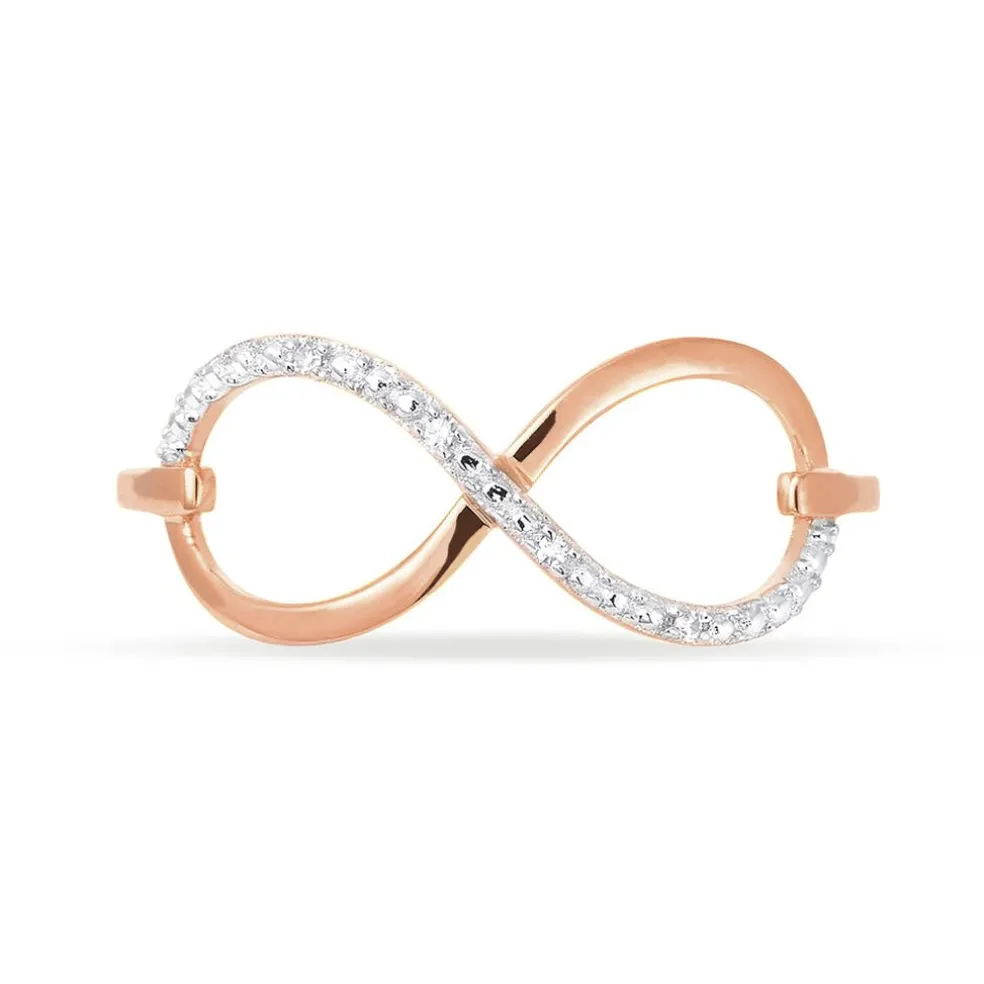 Bague Anais Or Rose Diamant