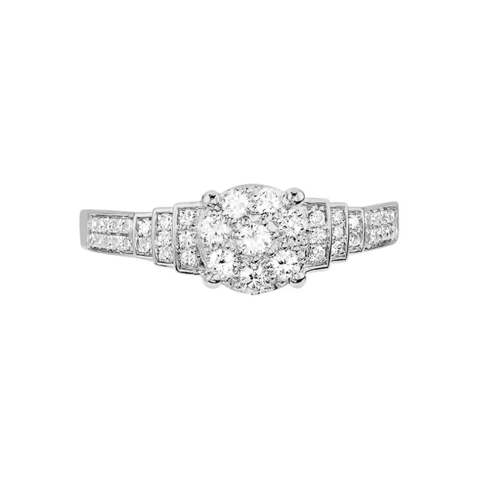 Bague Andreas Or Blanc Diamant