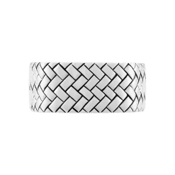 Bague Argent Blanc