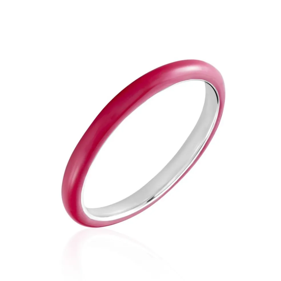 Bague Argent Blanc Samba