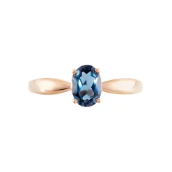 Bague Arzula Or Rose Topaze