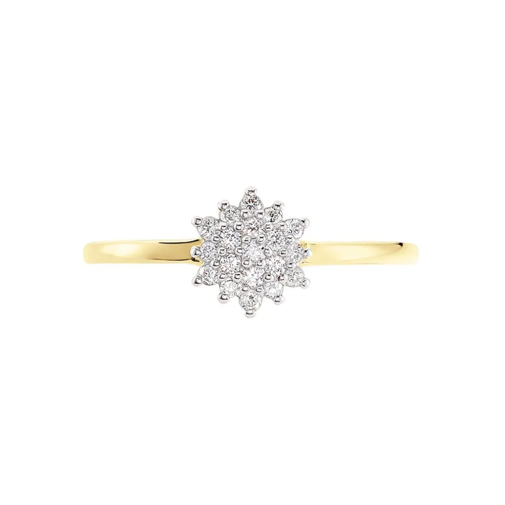 Bague Caliopee Or Jaune Diamant