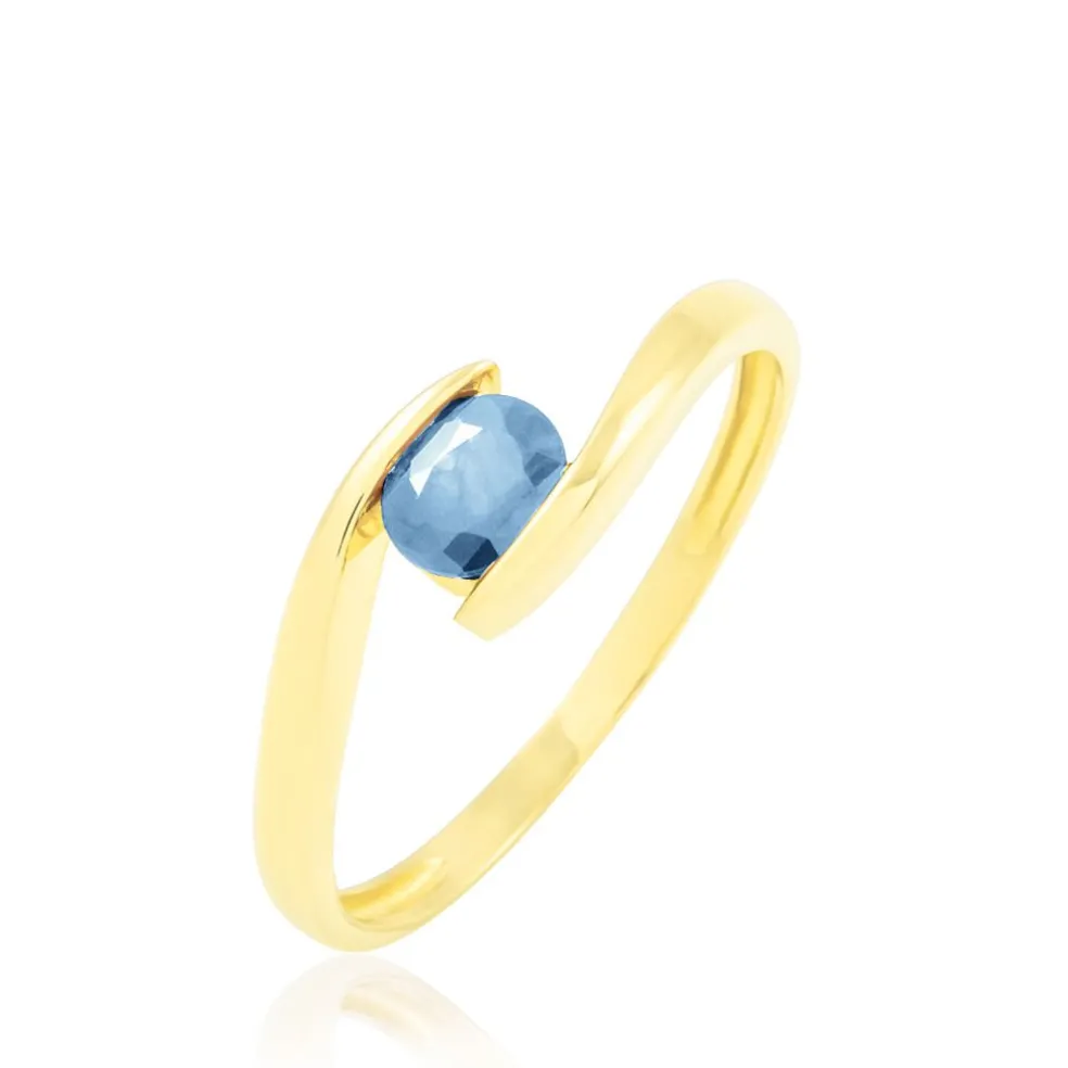 Bague Camilia Or Jaune Topaze