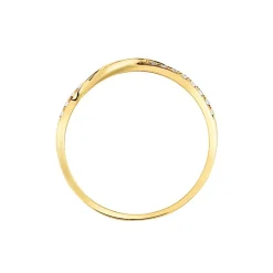 Bague Cass Or Jaune Oxyde