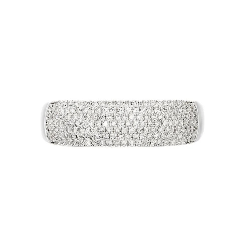 Bague Charlotte Or Blanc Diamant Divers