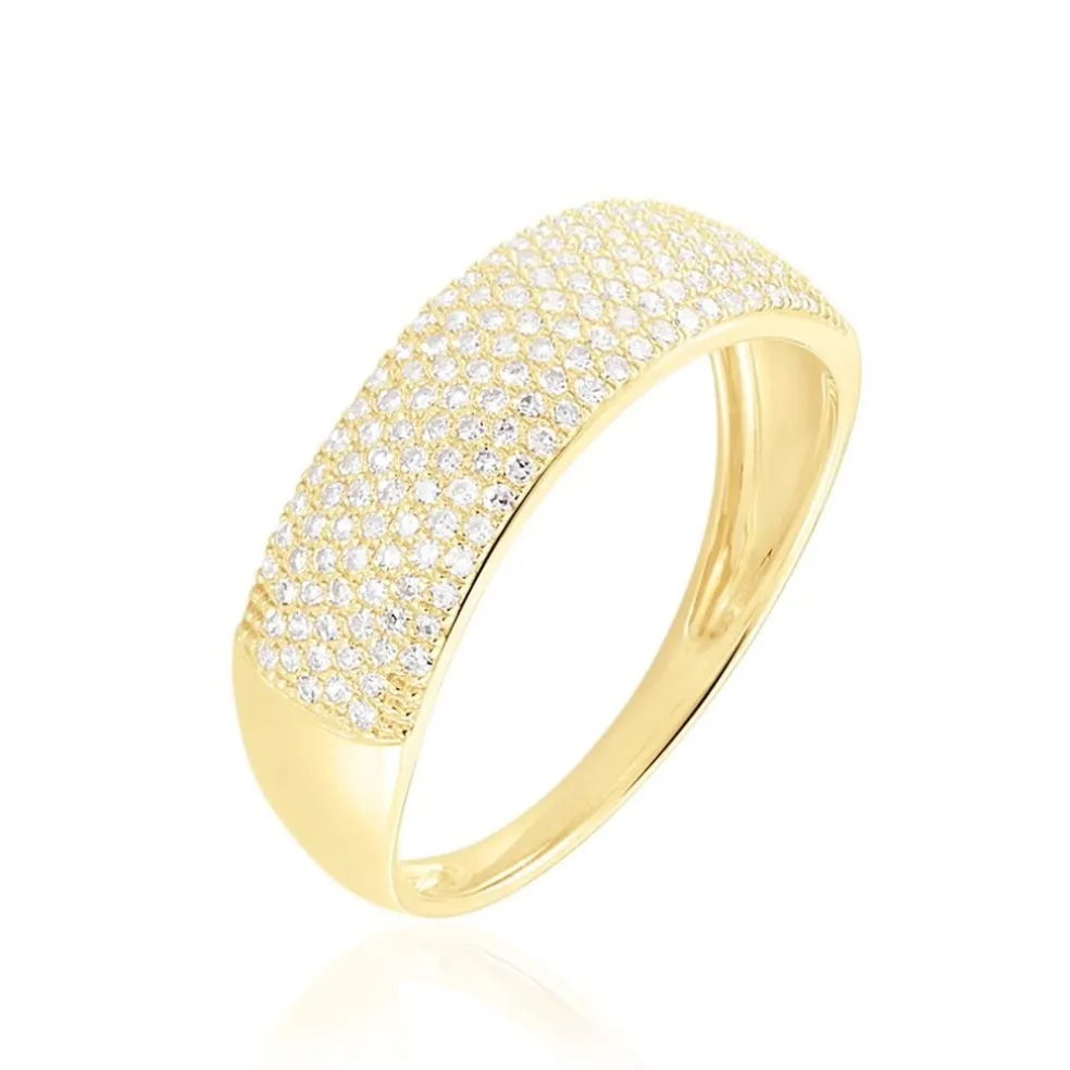 Bague Charlotte Or Jaune Diamant