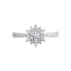 Bague Chouchou Platine Blanc Diamant
