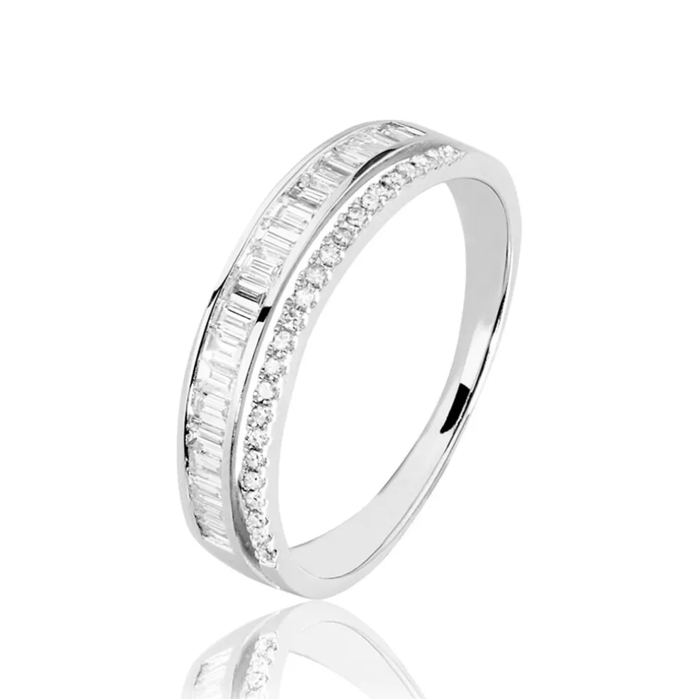 Bague Collection 1986 Or Blanc Diamant