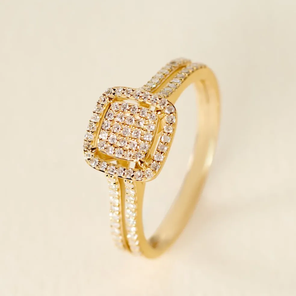 Bague Collection 1986 Or Jaune Diamant