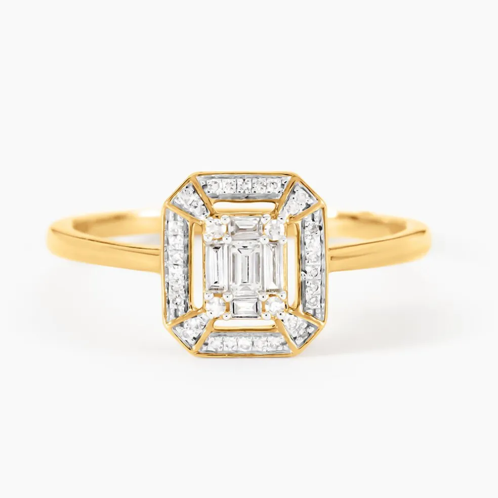 Bague Collection 1986 Or Jaune Diamant