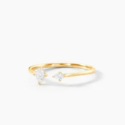 Bague Collection Icone Or Jaune Diamant Synthétique