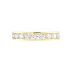 Bague Davila Or Jaune Oxyde De Zirconium