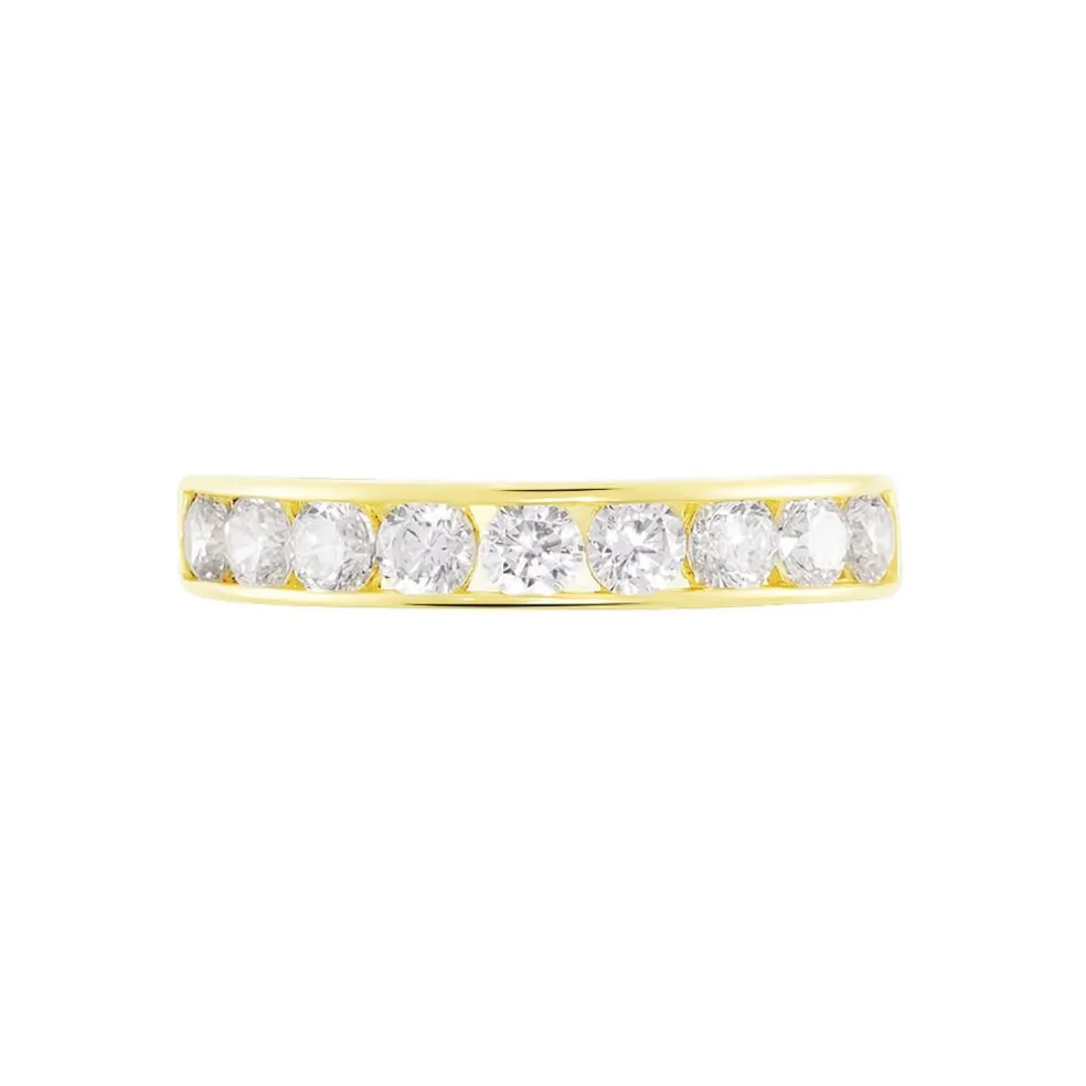 Bague Davila Or Jaune Oxyde De Zirconium