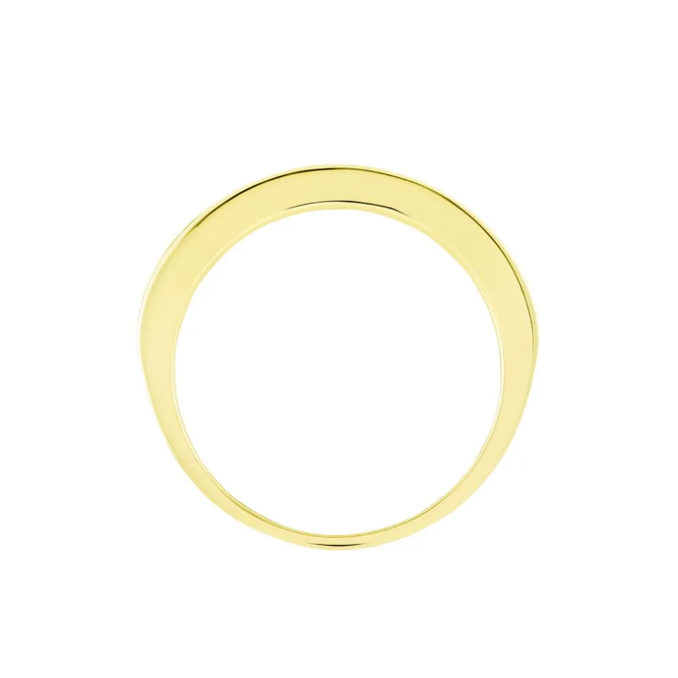 Bague Davila Or Jaune Oxyde De Zirconium