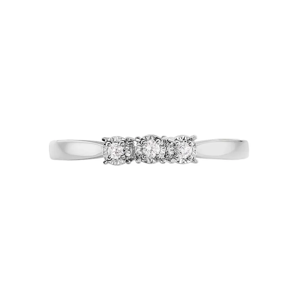 Bague Diamotion Or Blanc Diamant