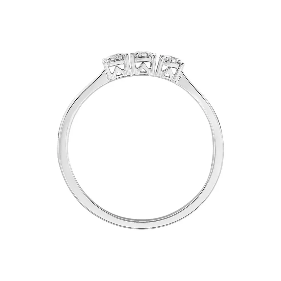 Bague Diamotion Or Blanc Diamant