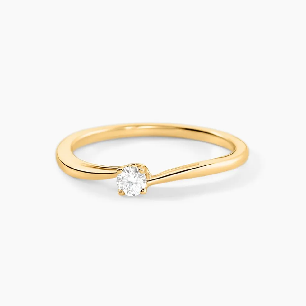 Bague Dympna Or Jaune Diamant