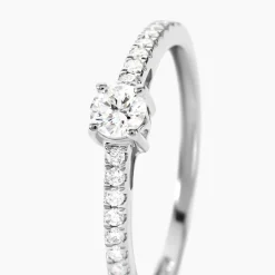 Bague Eliisa Platine Blanc Diamant